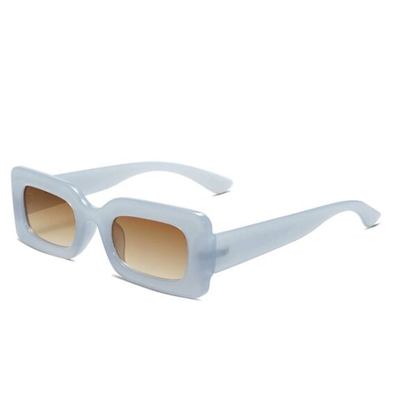 Baby Blue Chunky Square Sunglasses main image 5